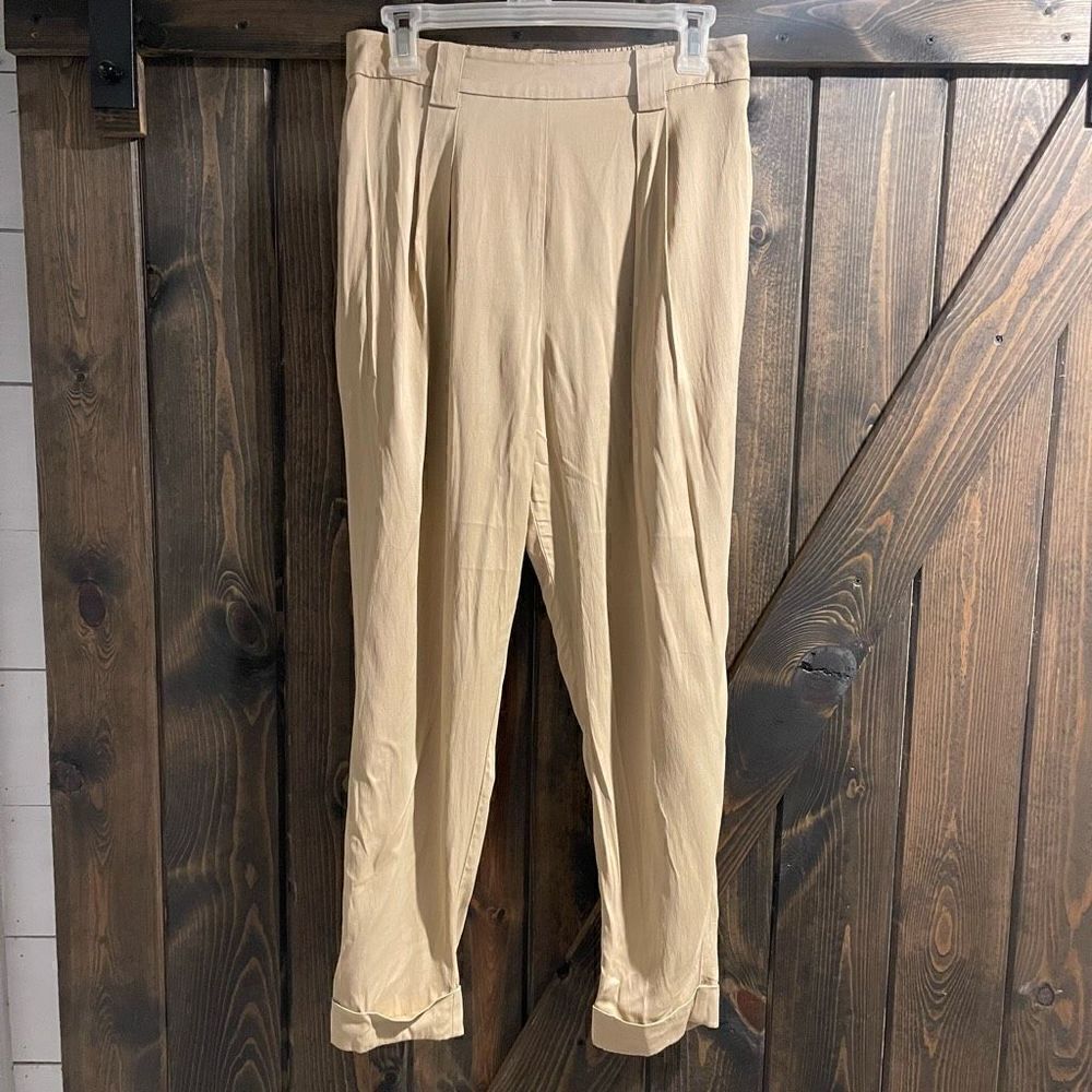 Trina Turk High Rise Cropped Pants‎